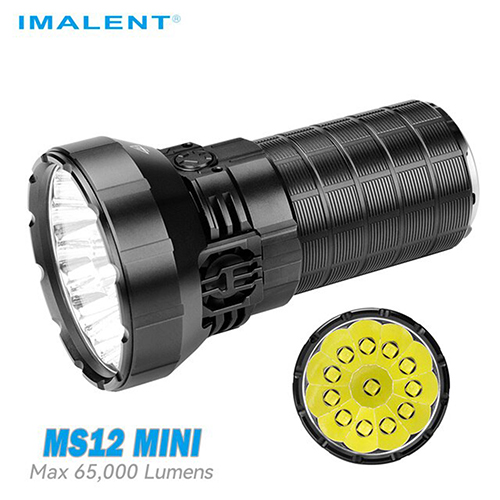 IMALENT MS12 MINI 캠핑조명 랜턴 손전등 써치라이트 65000루멘